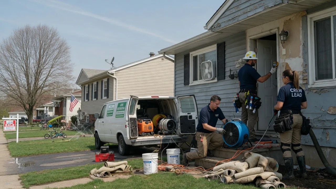 Flood Cleanup in Farmdale, OH near me