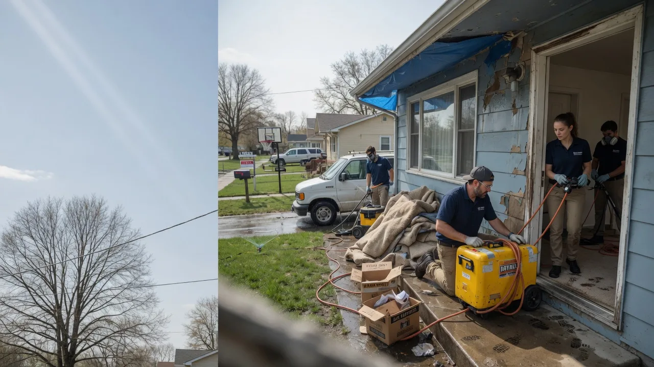 Basement Flood Cleanup in Farmdale, OH near me